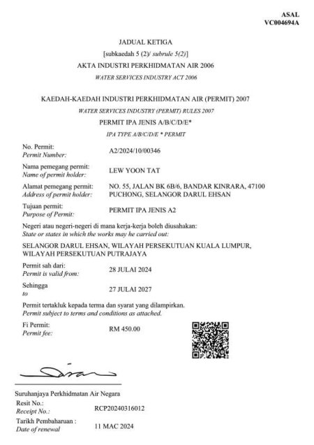 LYT SPAN Permit A2